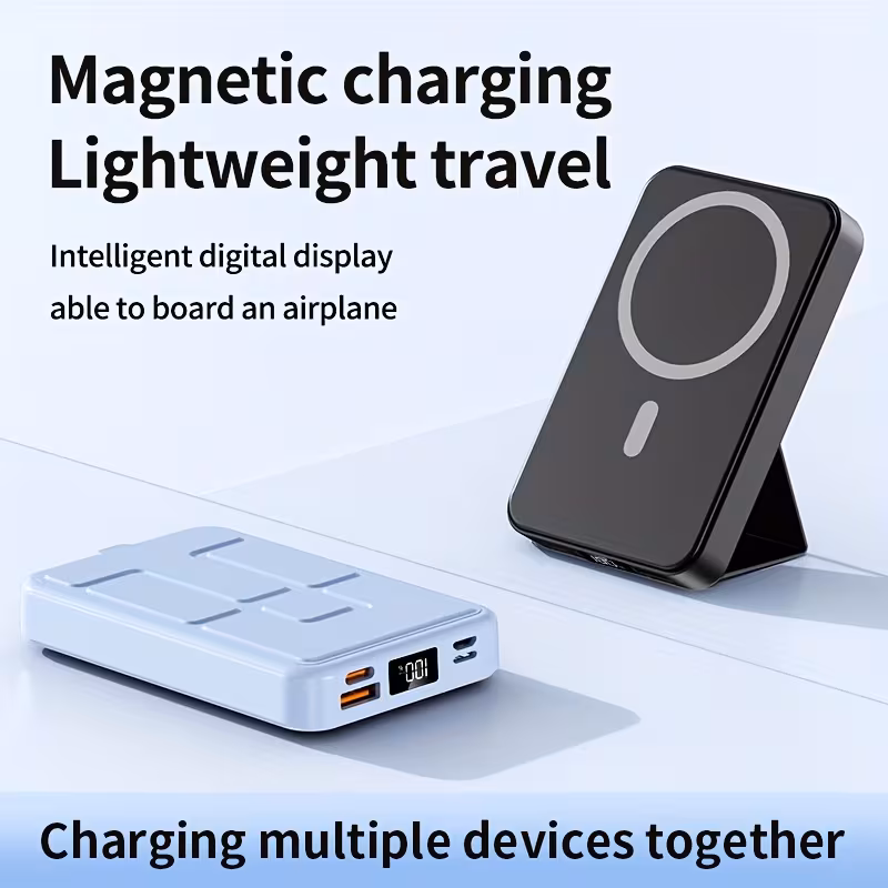 Magnetic Power Bank 10000mAh Wireless Portable Charger