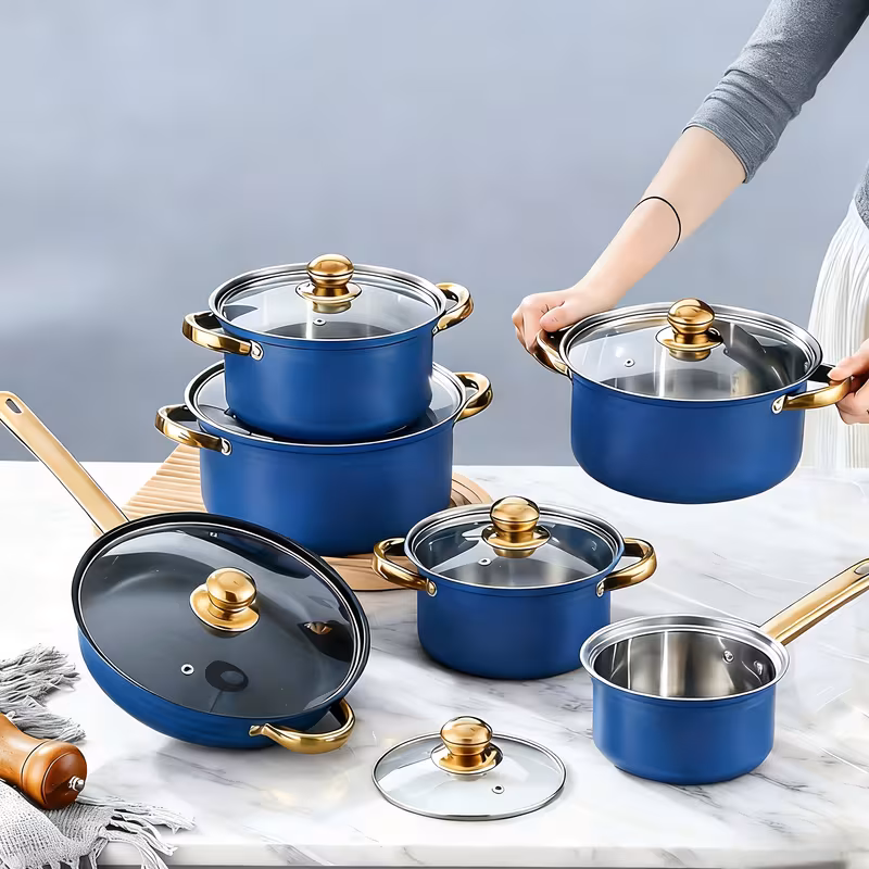 12pcs Cookware Set